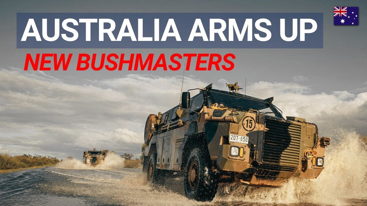 Австралия заказывает 268 новых Bushmaster: будущее защищенной мобильности