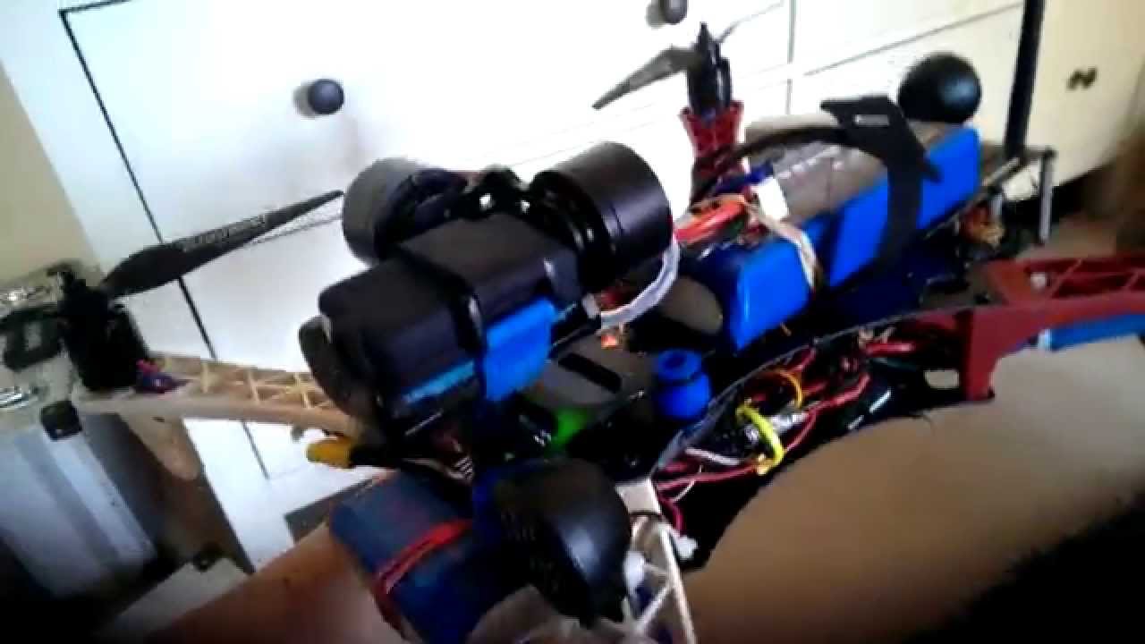 Goodluckbuy gimbal mounted upside down test