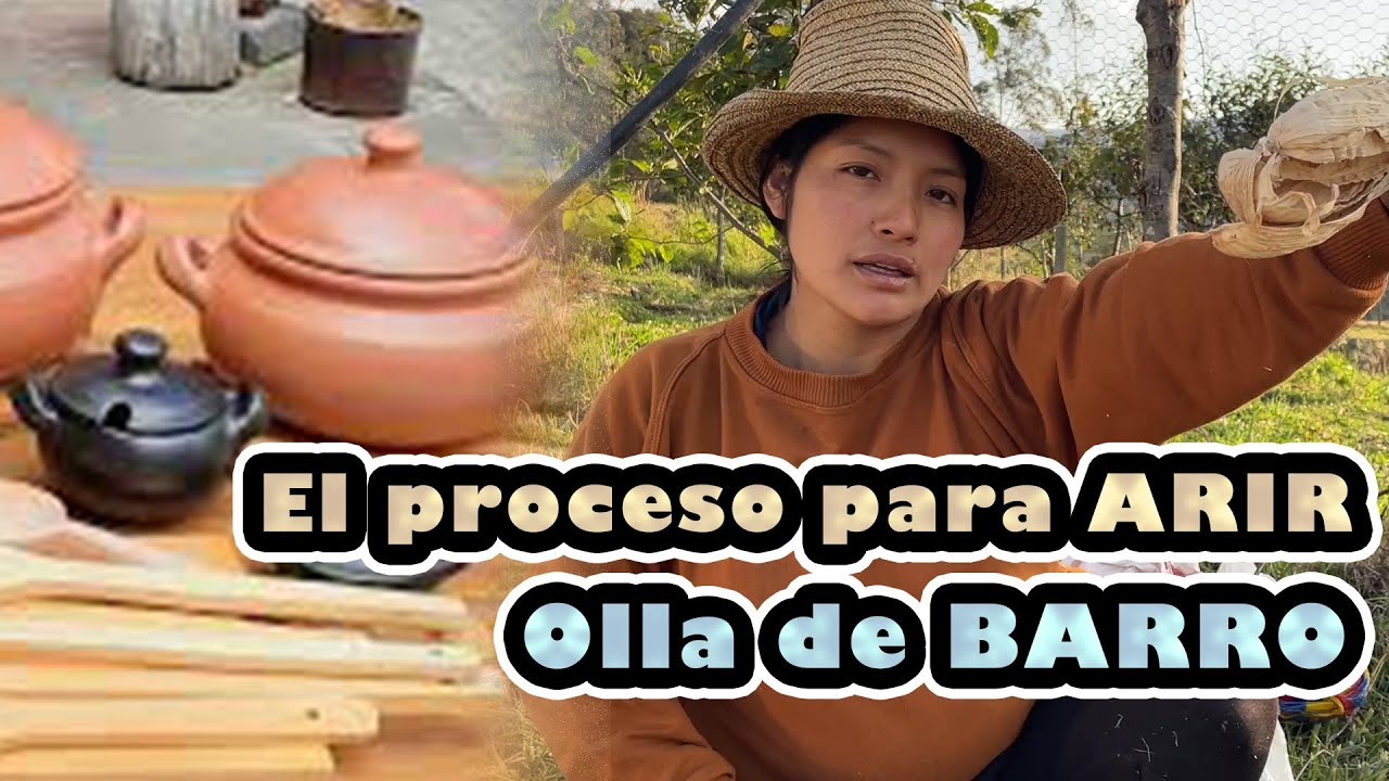 Mira como ARIR una olla de barro You tuve