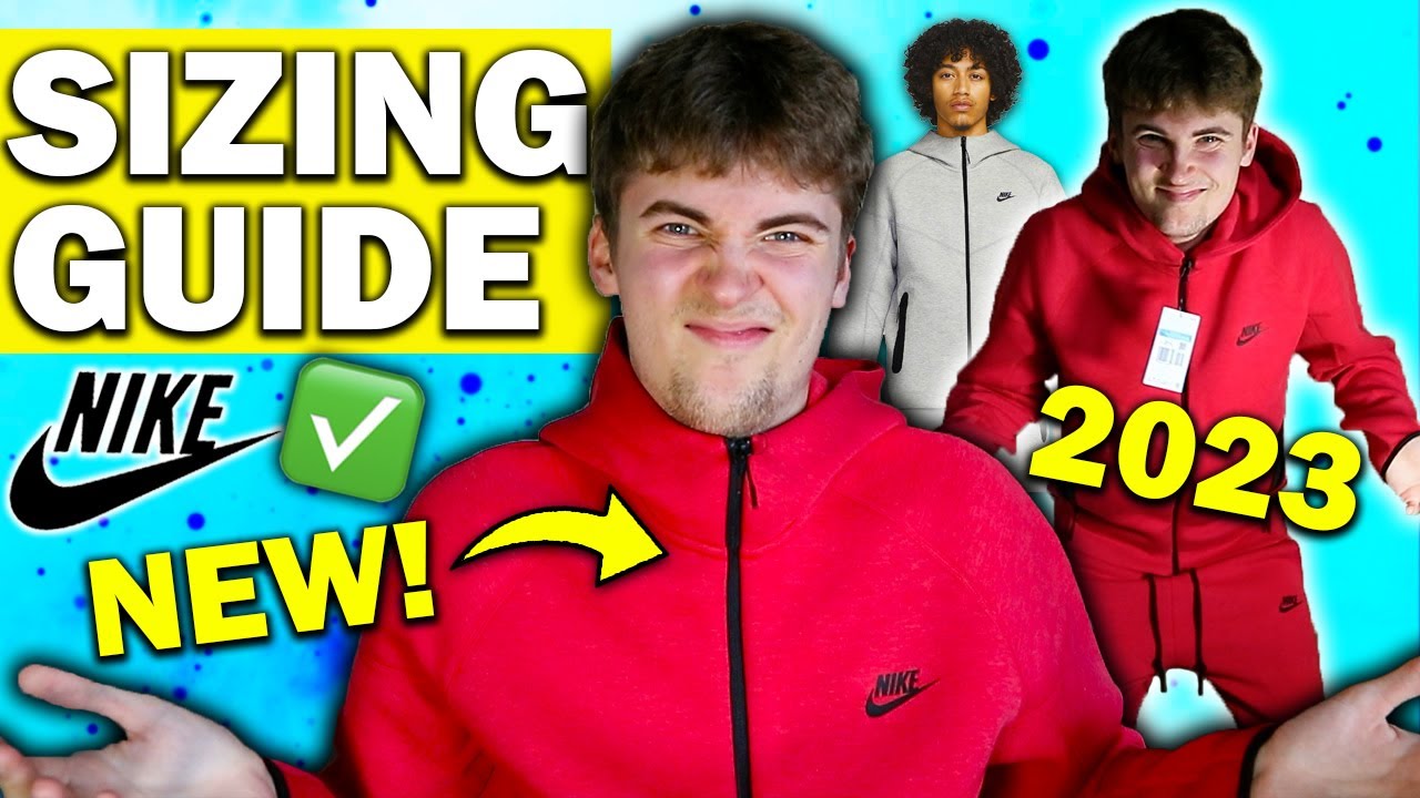 NOWY przewodnik po rozmiarach Nike Tech Fleece na rok 2023
