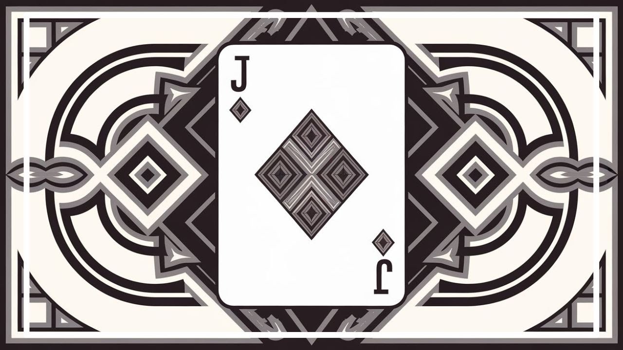 4K | J of Diamonds: Cultural Canvas - Ethnoscape Art's Whimsical Saturday Masterpiece Series