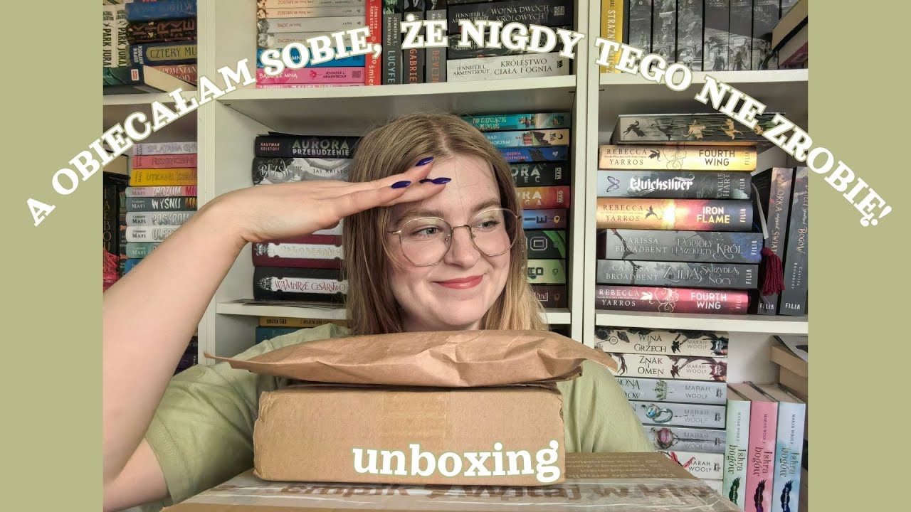 📚 A OBIECAŁAM SOBIE, ŻE NIGDY ICH NIE KUPIĘ 📚 unboxing