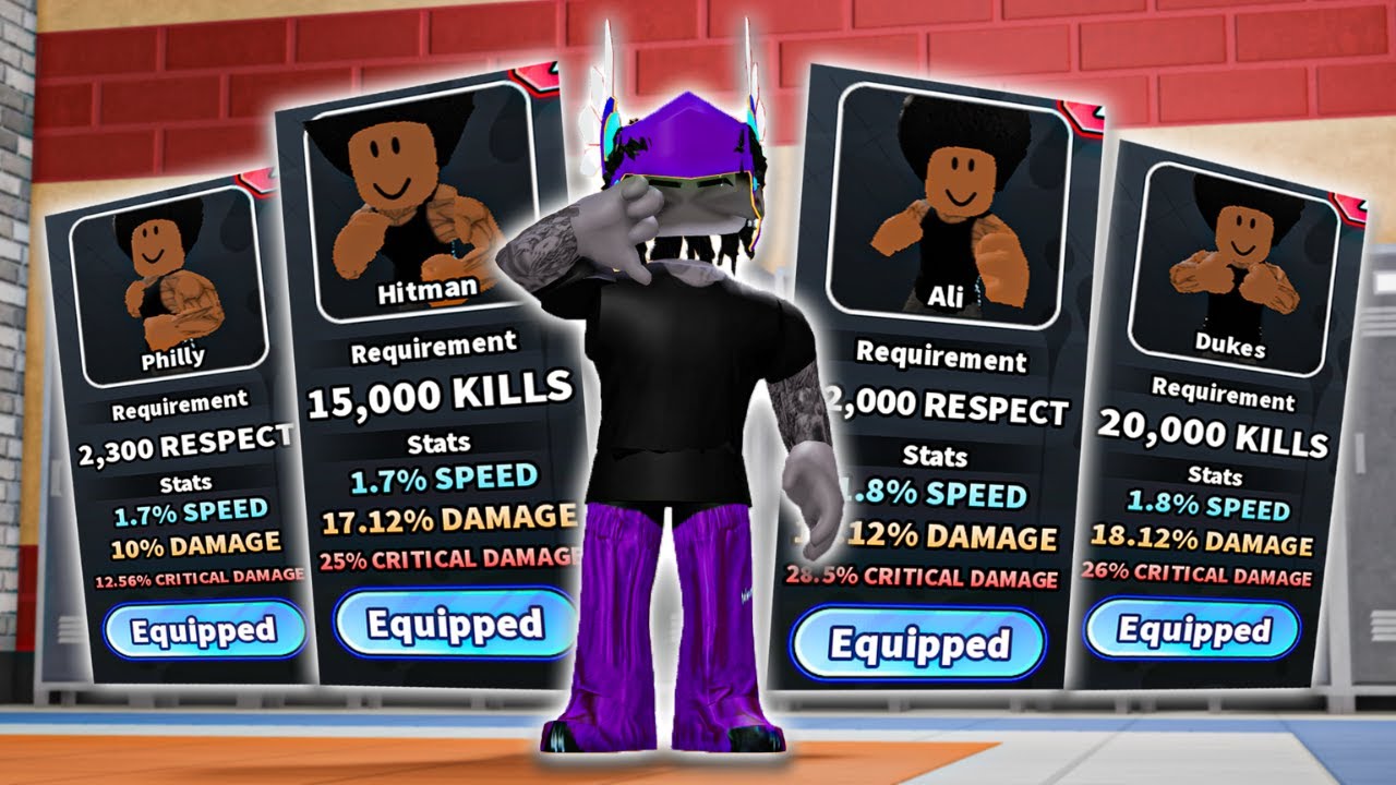 I Used ALL Of The FASTEST Styles In Roblox Fight In A School