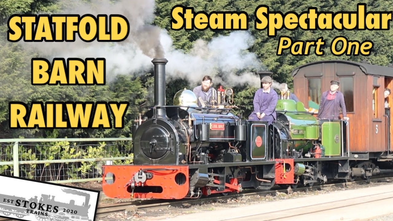 Statfold Barn Railway - Steam Spectacular 2025 - the morning trains