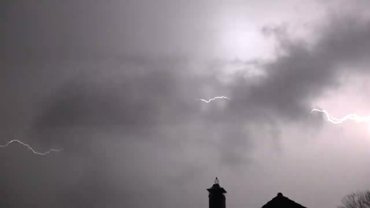 Onweer Heiloo | 9 april 2024 | Onweer in het voorjaar!