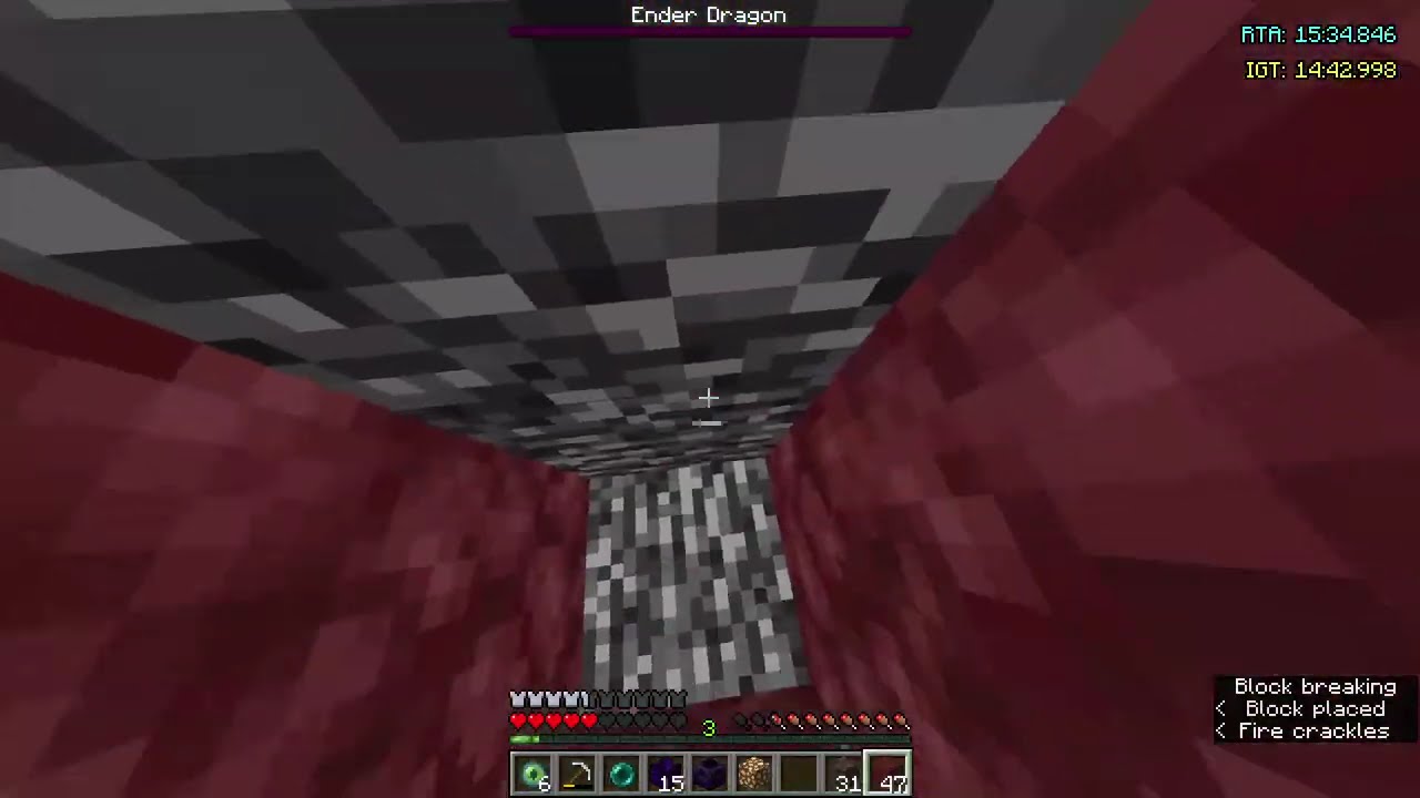 Minecraft Speedrun Sub 15 (14:48 FSG)