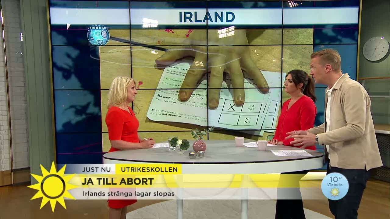 Ja till abort på Irland: Det är historiskt - Nyhetsmorgon (TV4)