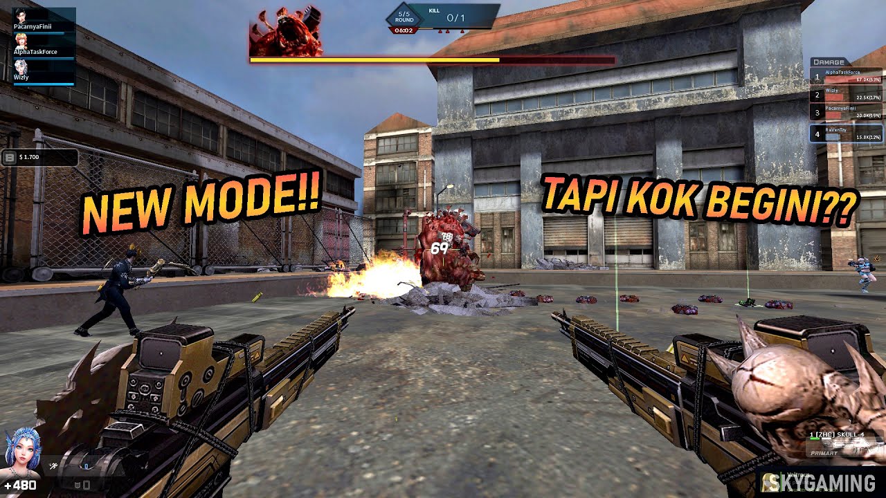 Wih ada NEW MODE ZOMBIE DISASTER!!
