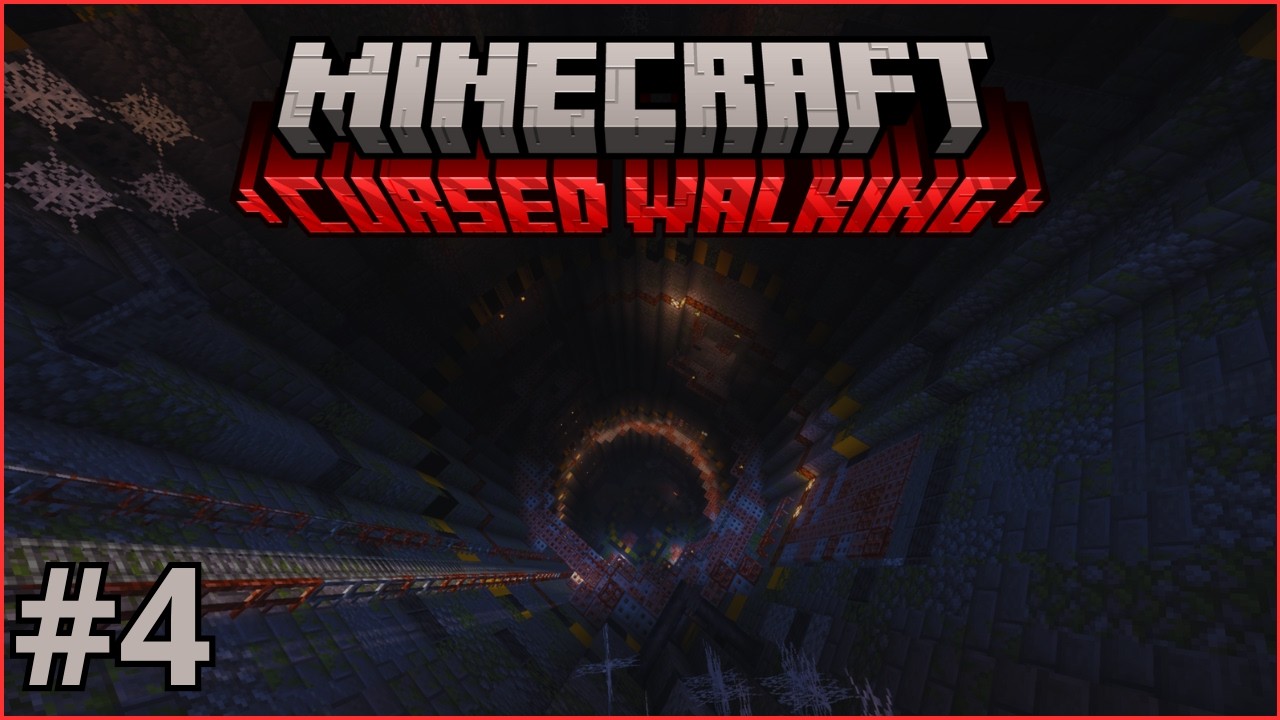 Explorando o Bunker abandonado! | Minecraft: Cursed Walking Ep- 4