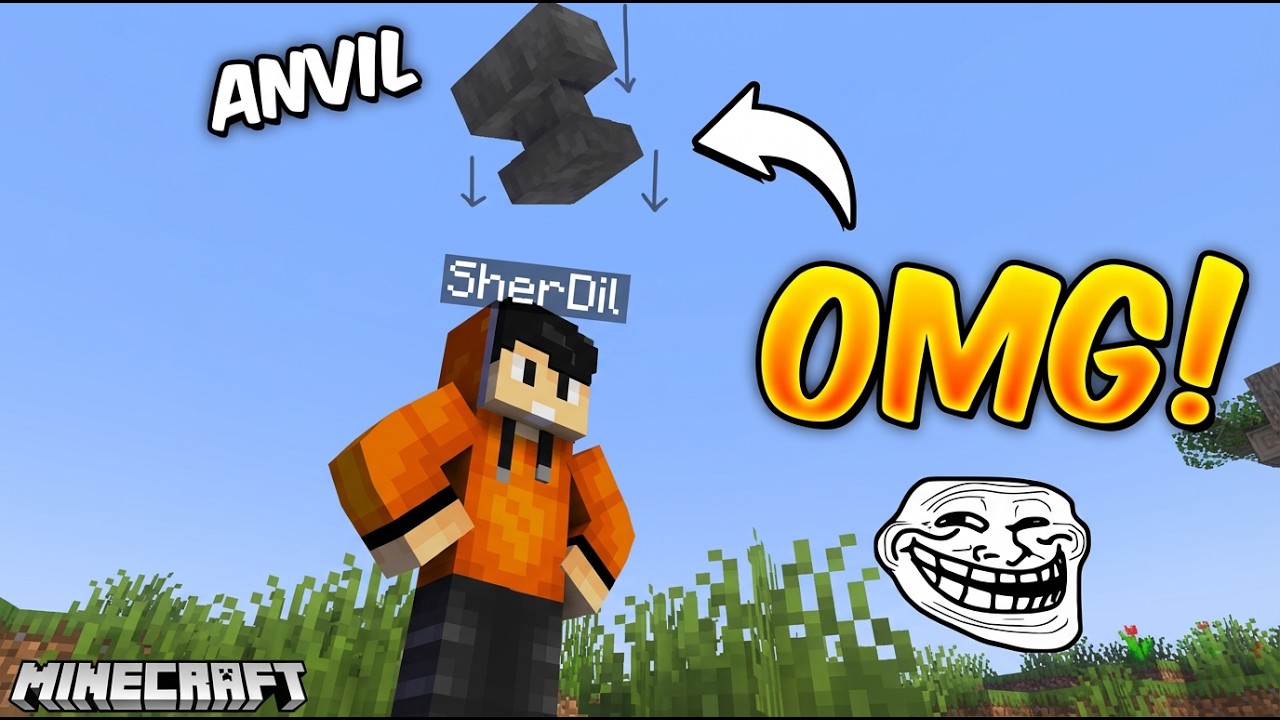GETTING TROLLED IN MINECRAFT😭...