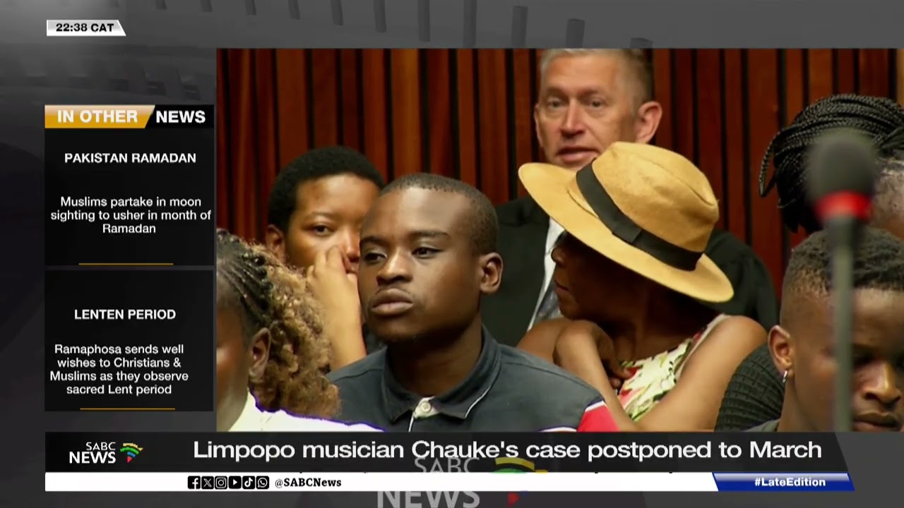 Limpopo musician Chauke's case postponed to March