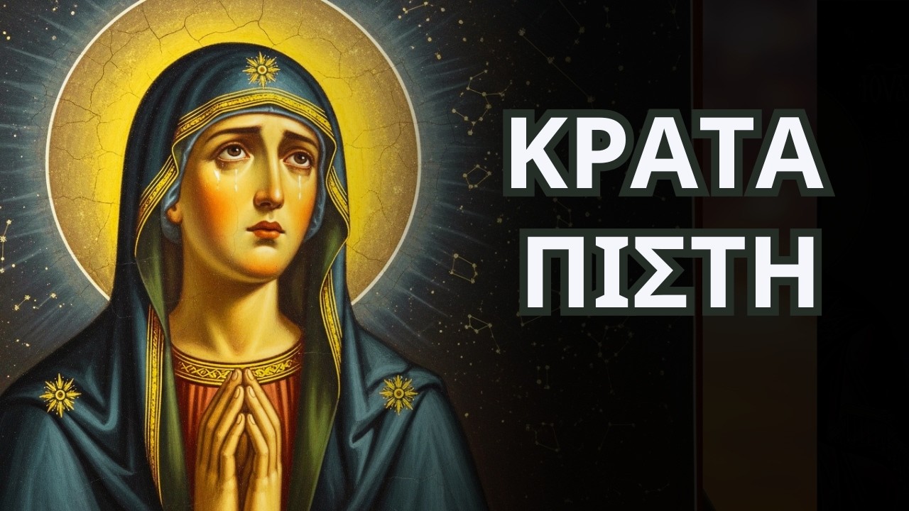 Αυτό Θα Σε Σώσει - Η Παναγία το Λέει