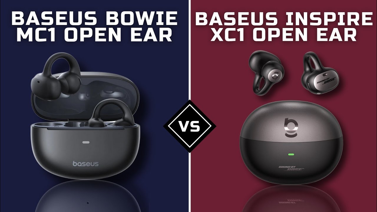 TWS BASEUS INSPIRE XC1 VS BASEUS BOWIE MC1 | OPEN EAR 2025!