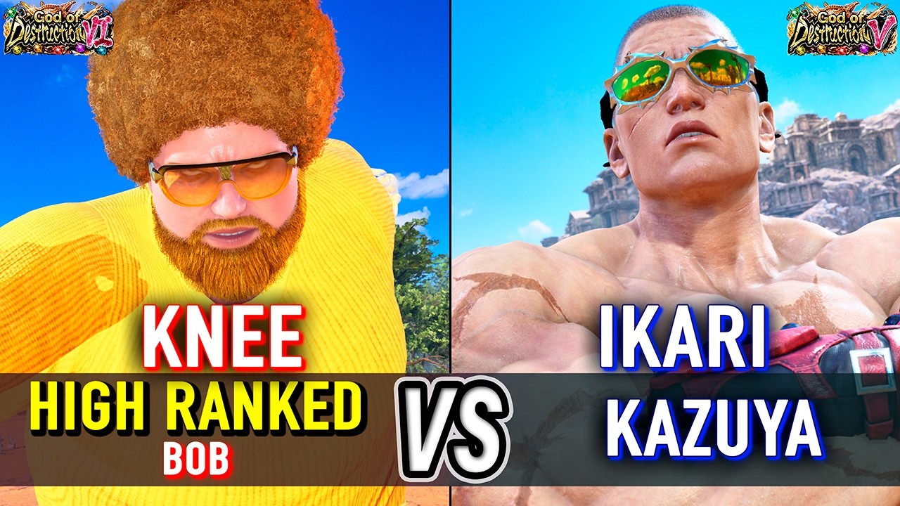 T8 🔥 KNEE (Bob) vs IKARI (Kazuya) 🔥 Tekken 8 High Level Gameplay
