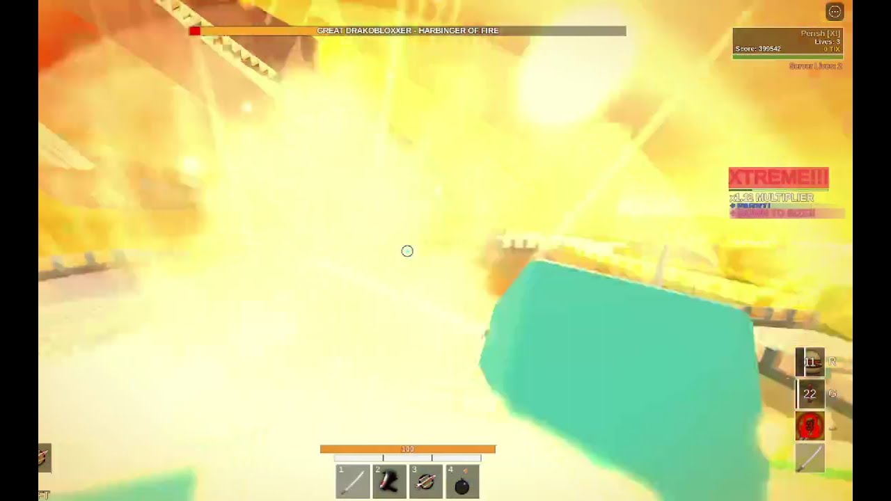 Killing Drakobloxxer with PARRY only (kinda) | Combat initiation