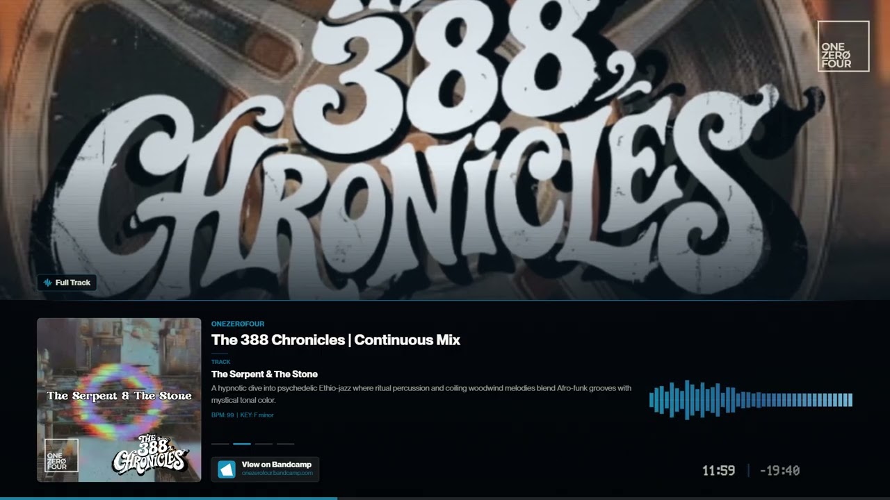 Analog Cinematic Soul Mix — The 388 Chronicles | Dusty Funk, Library Music & Instrumental Hip Hop
