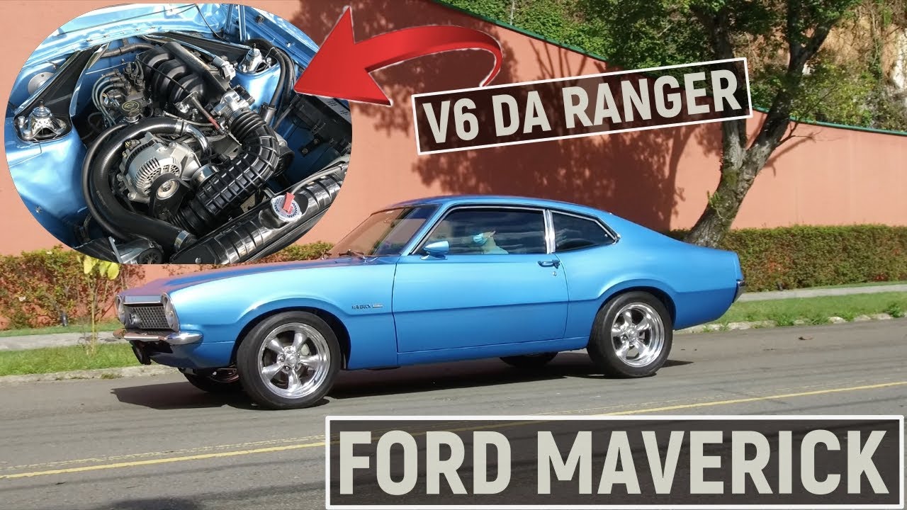 MAVERICK COM MOTOR V6 DA RANGER | Garagem Drops #86