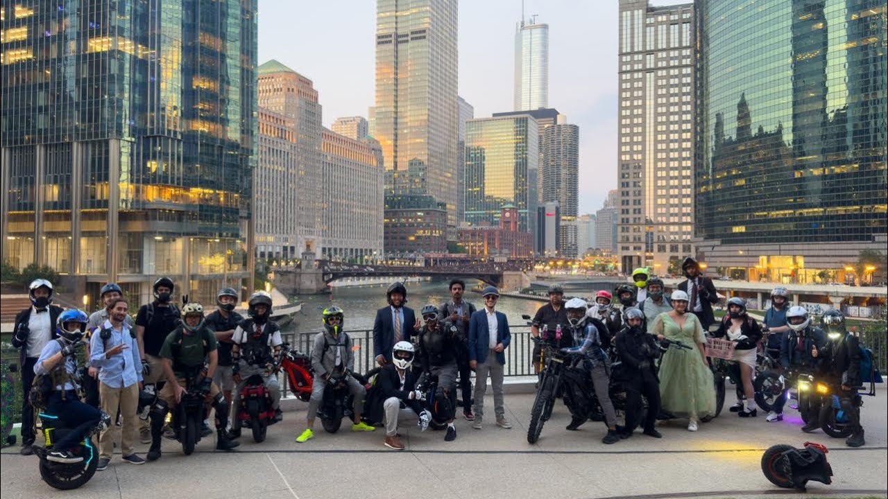 Riding PEVs In A Suit & Tie - Chicago PEV 2025 Board Meeting Formal Event 
