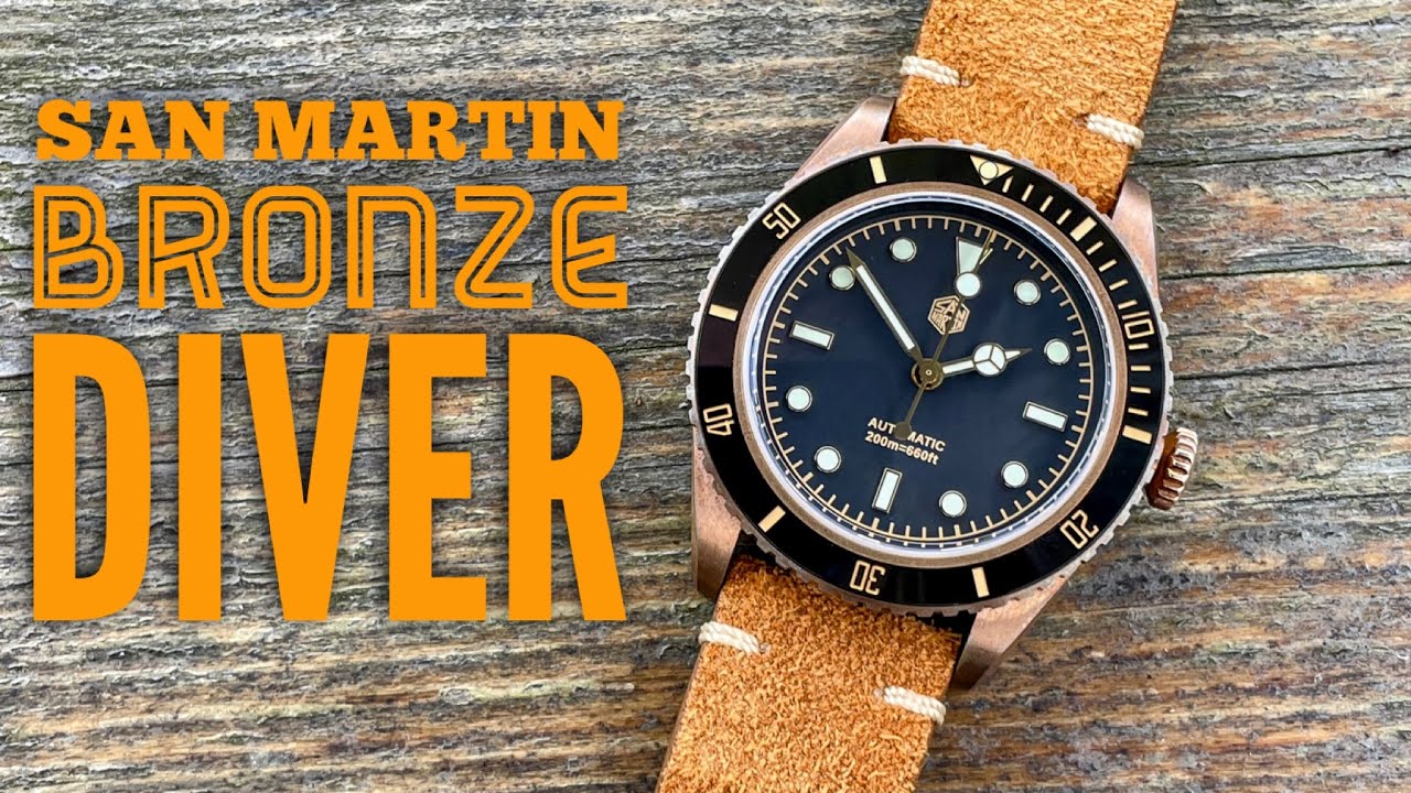 San Martin Bronze Diver SN004 Q B Review