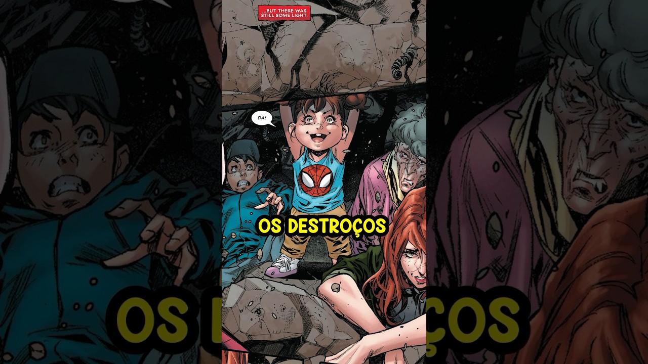 Spider-Man's Daughter Saves the Day! #spiderman #marvel #marvelcomics #comics #shorts #graphicnovels