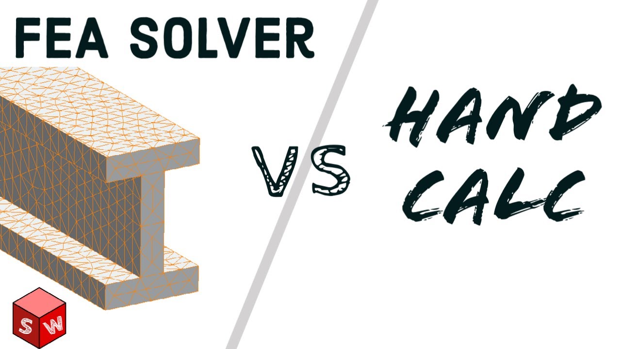 Программное обеспечение Solidworks FEA против ручного расчёта | Базовый пример нормального напряж...