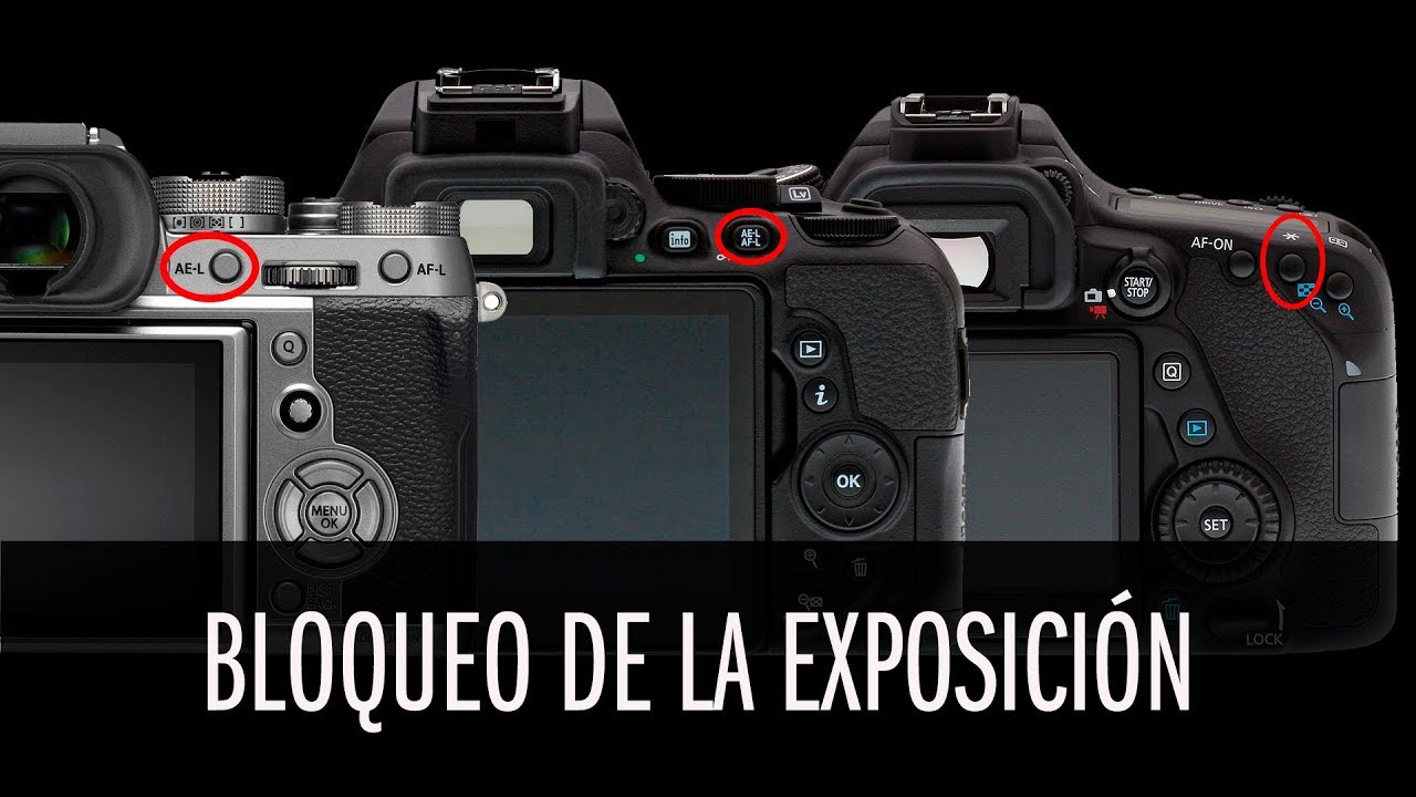 Para qué sirve este botón de tu cámara (AE-L | *) - BLOQUEO EXPOSICIÓN