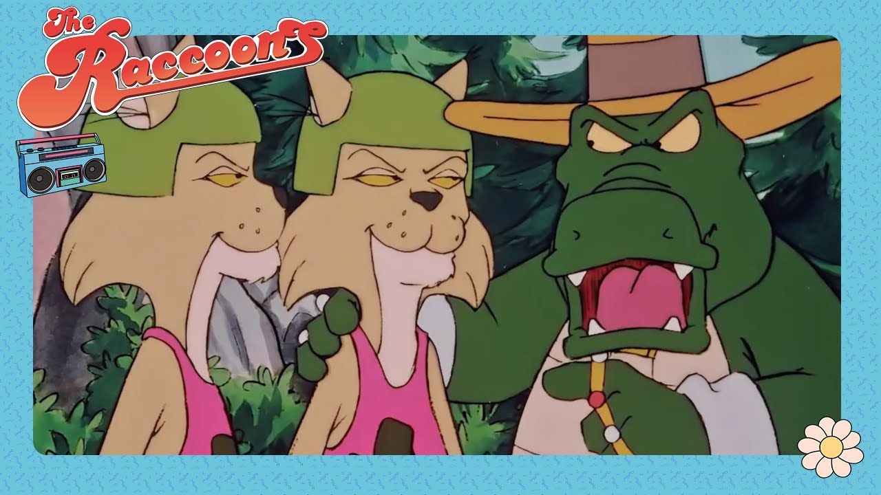 🏆 Epic Skateboard Race with Bert & Cedric! | The Raccoons | Retro Cartoons