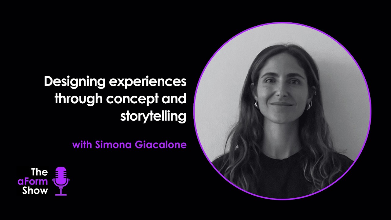 Designing experiences through concept and storytelling | Simona Giacalone | S4E09