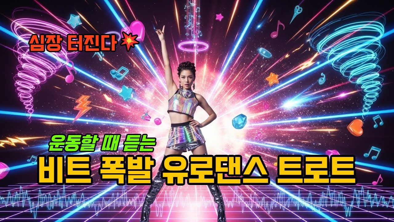 🔥폭발🔥 러닝·헬스·드라이브용 유로댄스 트로트 10곡 | 💪에너지 MAX 심장 폭발 댄스곡 모음 | 🎧90년대 감성 스트레스 제로 플레이리스트
