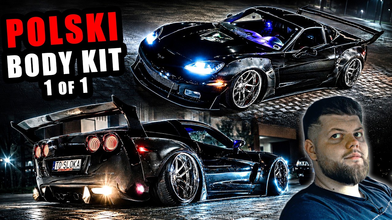 Chłopak z BLOKU zbudował STATEK KOSMICZNY z TANIEJ, ROZBITEJ CORVETTY C6! 🚀 Ile to kosztowało?