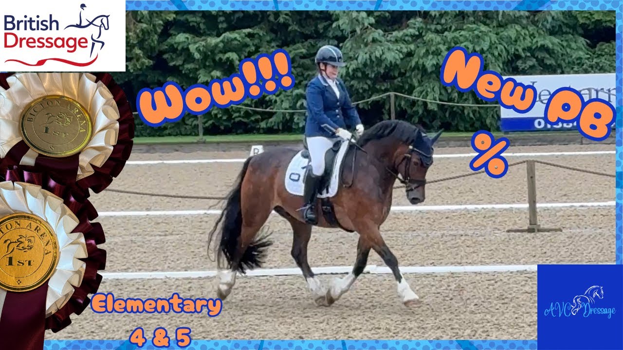 New Saddle New PB Elementary Dressage