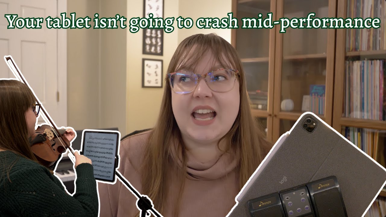 How to Confidently Perform from a Tablet | Dispelling Your Fears