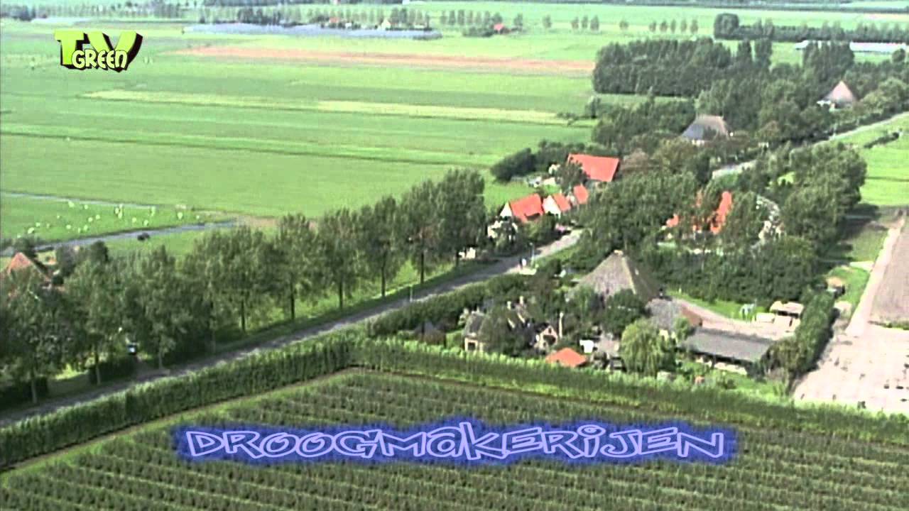Dutch polders - droogmakerijen - aerials