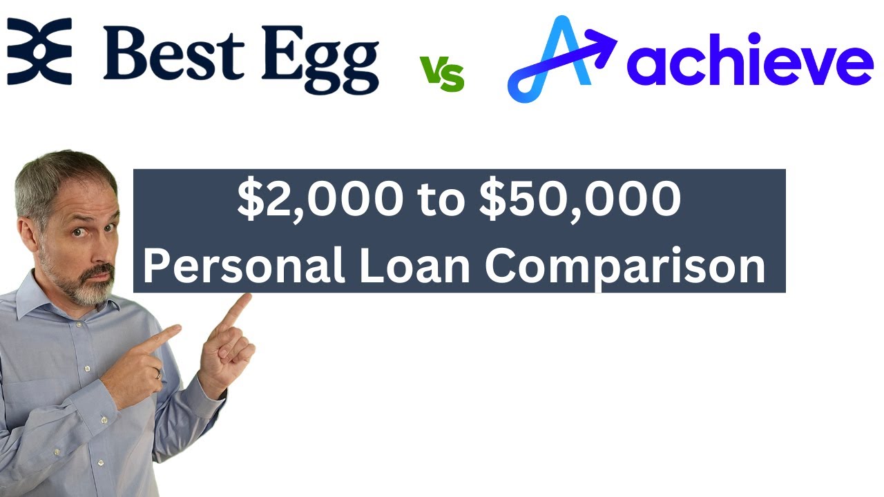 Achieve Personal Loan vs Best Egg Personal Loan - BETTER FIT FOR YOU? Personal Loan Detailed Review.