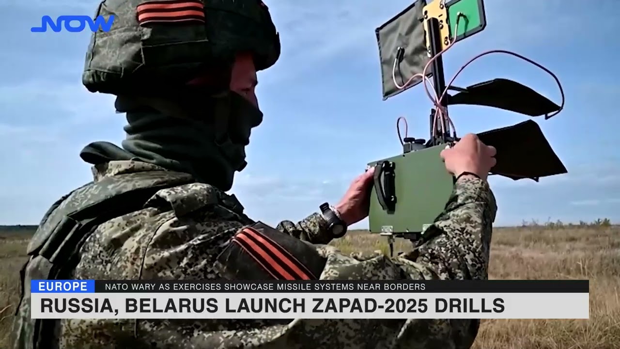 Russia, Belarus launch Zapad-2025 drills