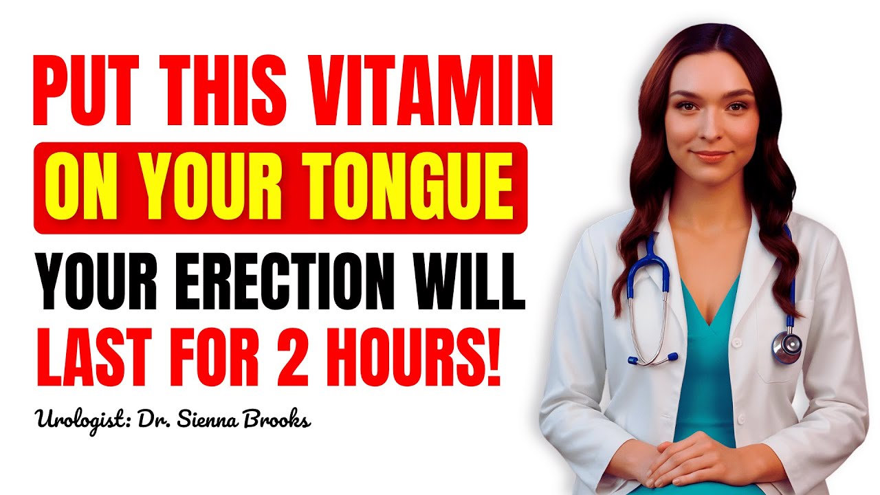Put This Vitamin Under Your Tongue For Energy, Strength & Testosterone Support After 50