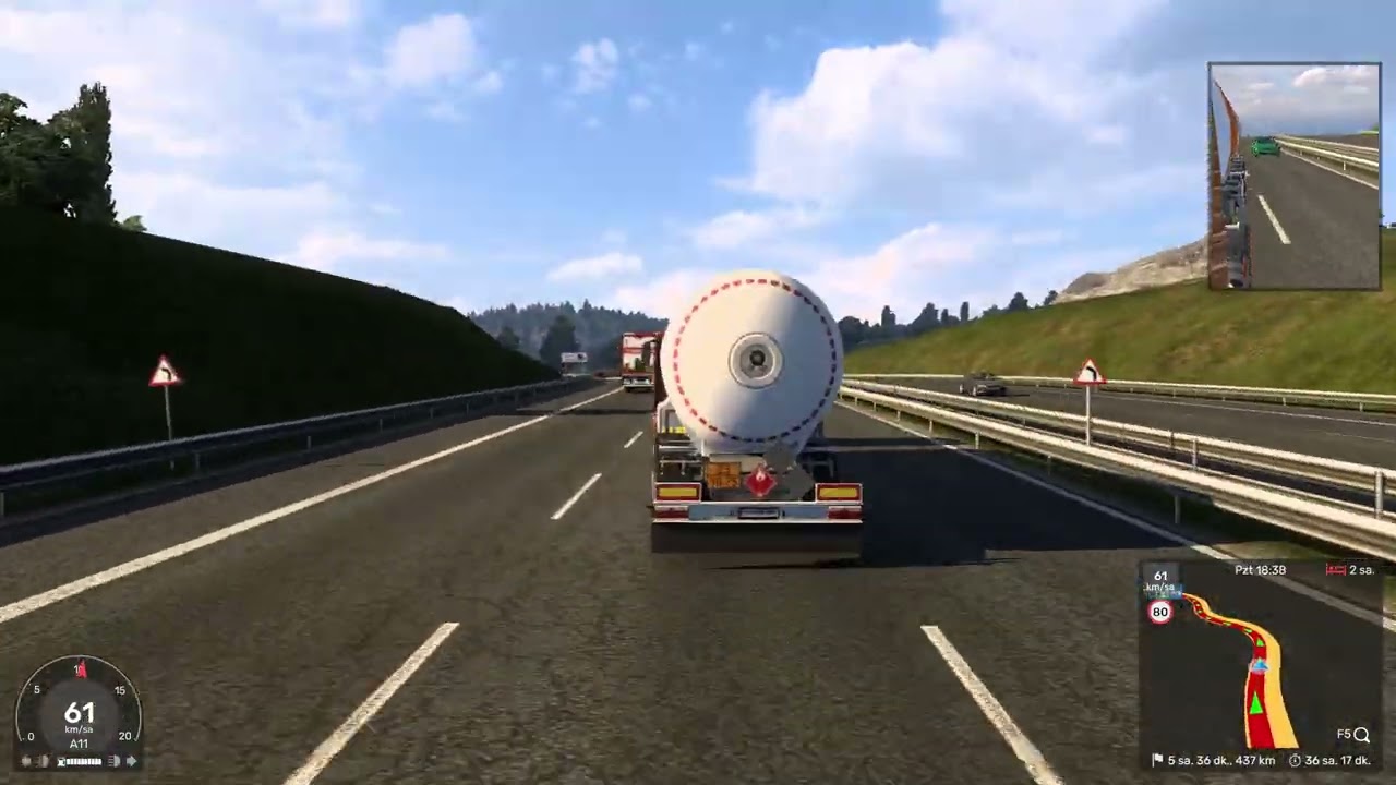 HAMZA. FURKAN.  YAŞAR. ETS2. 293.  VİDEO.  BUGÜN. ARKADAŞLAR.  SABAH. KALKTIM.  VE. YÜRÜYÜŞE. GİTTİM