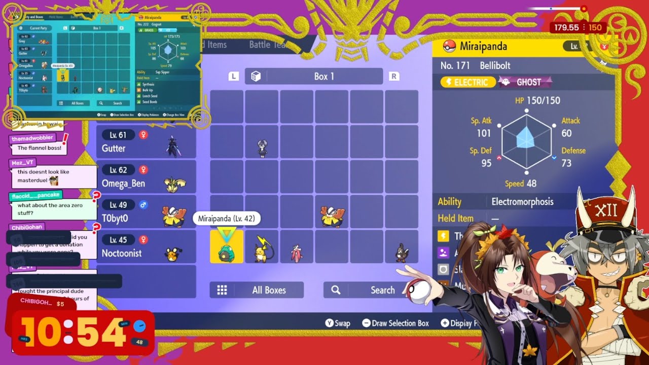 SUBATHON DAY ONE!! Big gaming hours, collabs with @maplemaple_ch and @poseidonmythos later!! ❤️&zwj;🔥🦖 !