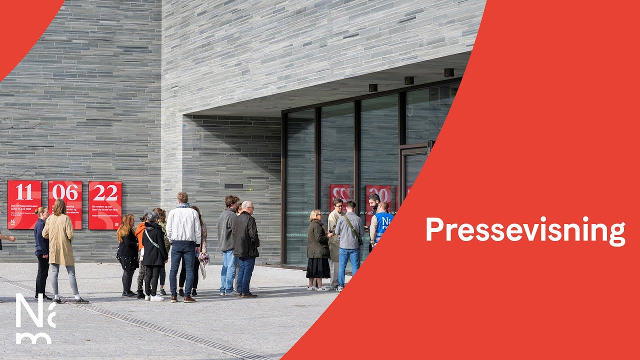 Pressevisning &ndash; &Aring;pning av Nasjonalmuseet