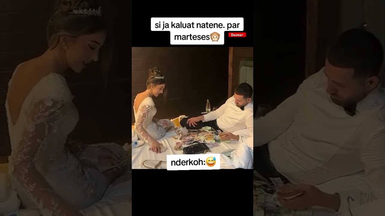 Pas Dasmes 😂 | #dhendrri & #nusja #wedding #kengetare #bride
