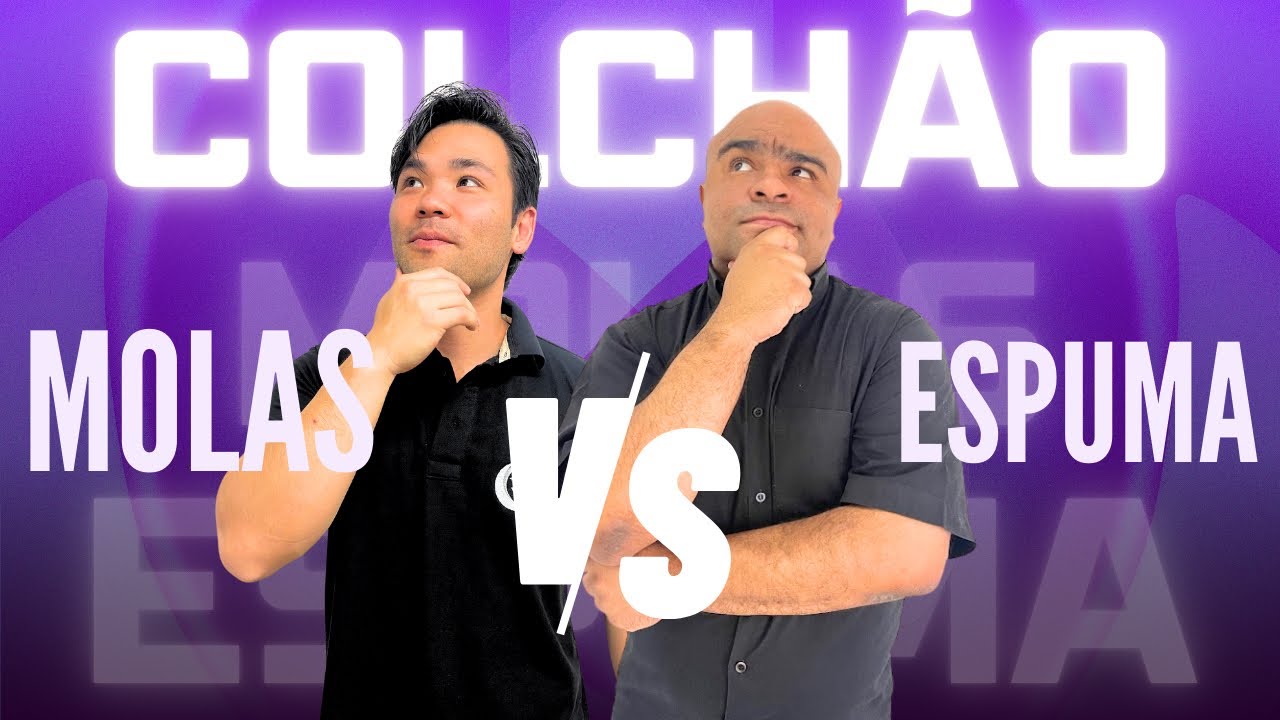 O Grande Duelo! Colchão de MOLAS ou ESPUMA? 🧐🤩