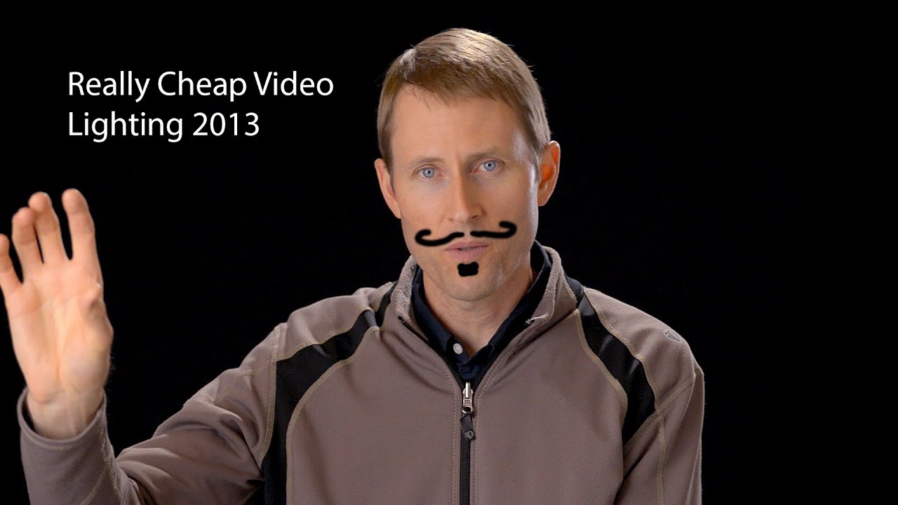 Really Cheap Video Lighting 2013