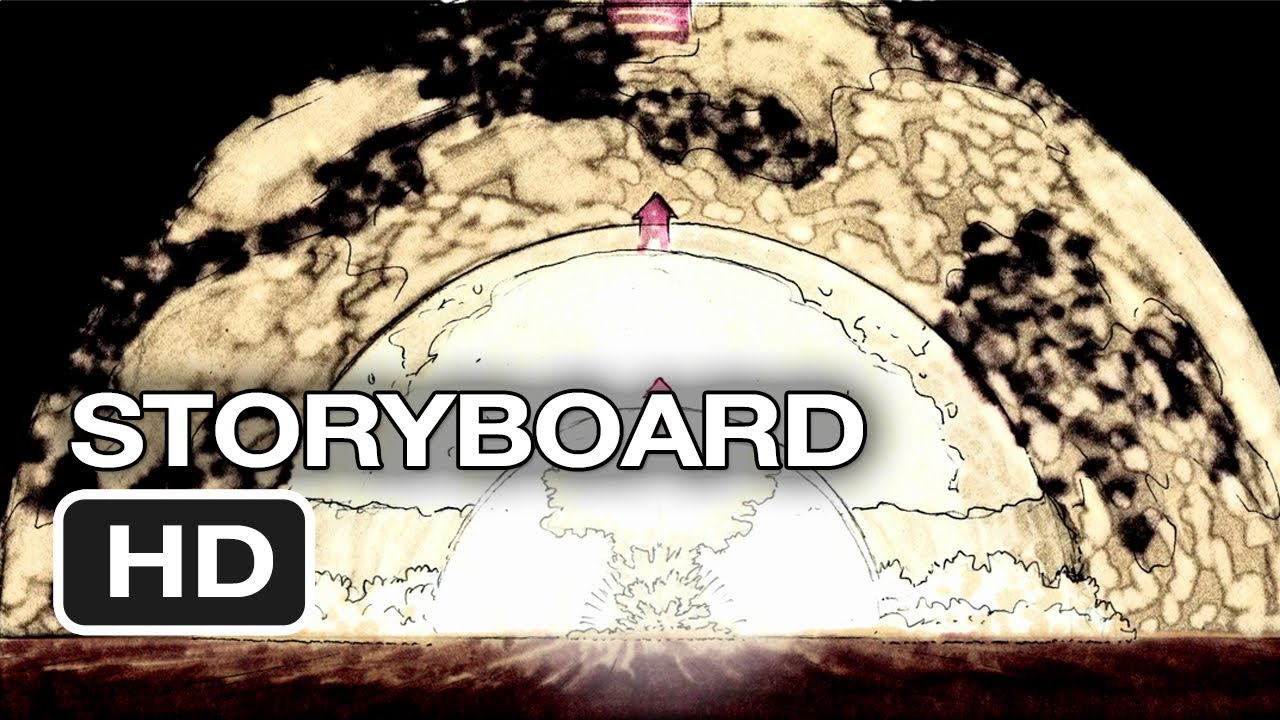 Back to the Future Storyboard - Nuclear Test Site (1985) - Michael J. Fox Movie HD