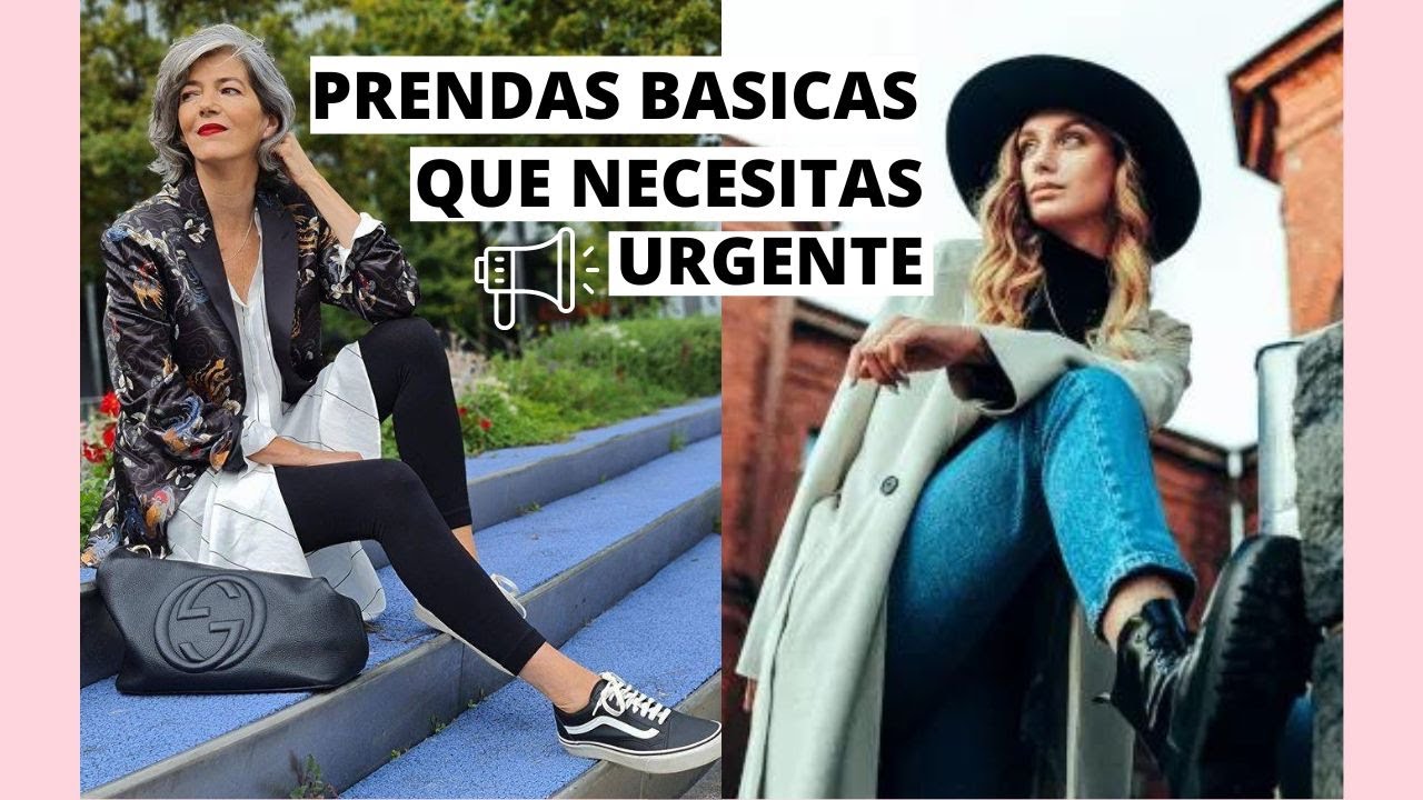 LOS BASICOS QUE NO TE PUEDEN FALTAR EN TU ARMARIO. GUIA APTA PARA 0 a 100 AÑOS