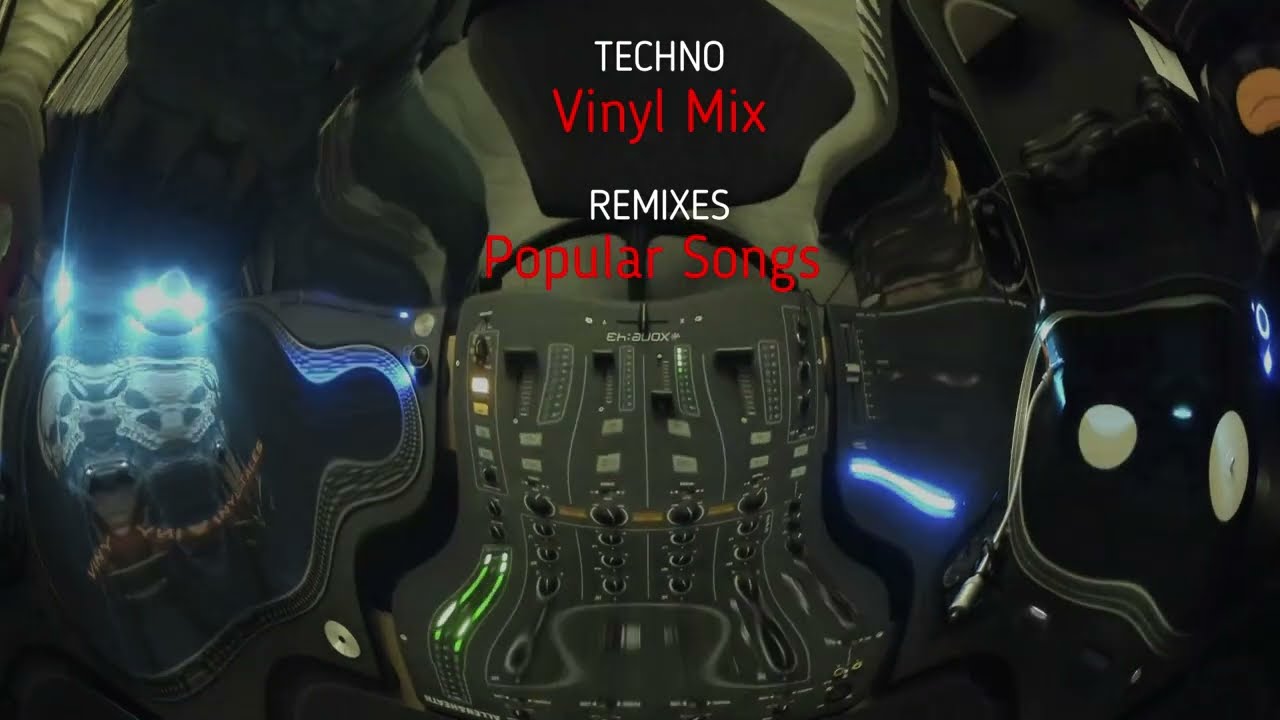 Techno Vinyl Mix 2024. Remixes of Popular Songs. Tracklist!