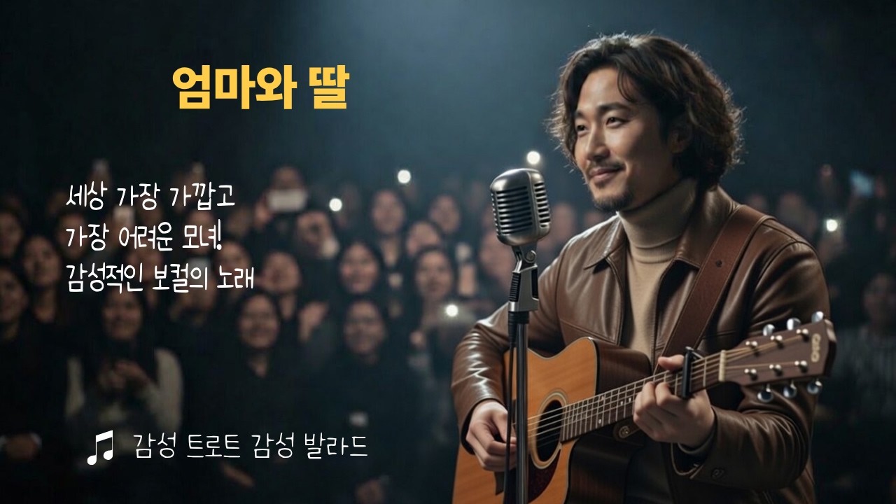 엄마와 딸 #감성 트로트 #감성발라드 #7080