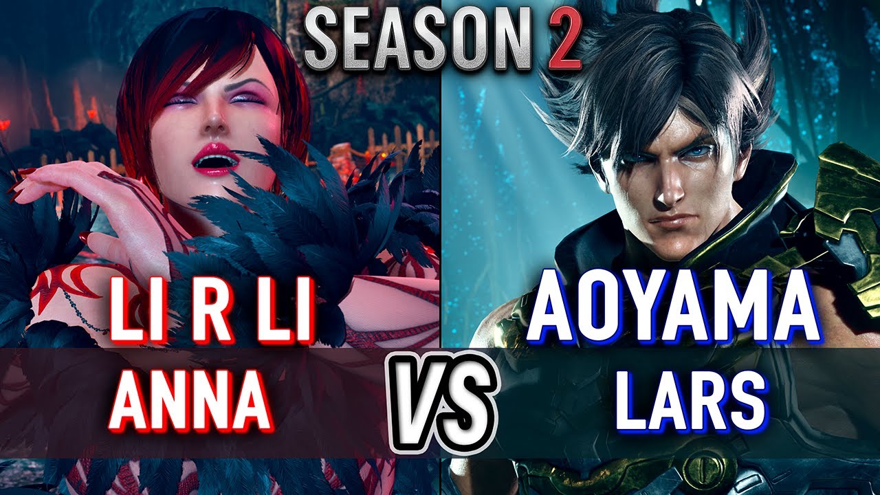 T8 🔥 LI R LI (Anna) vs AOYAMA (Lars) 🔥 Tekken 8 (SEASON 2) High Level Gameplay