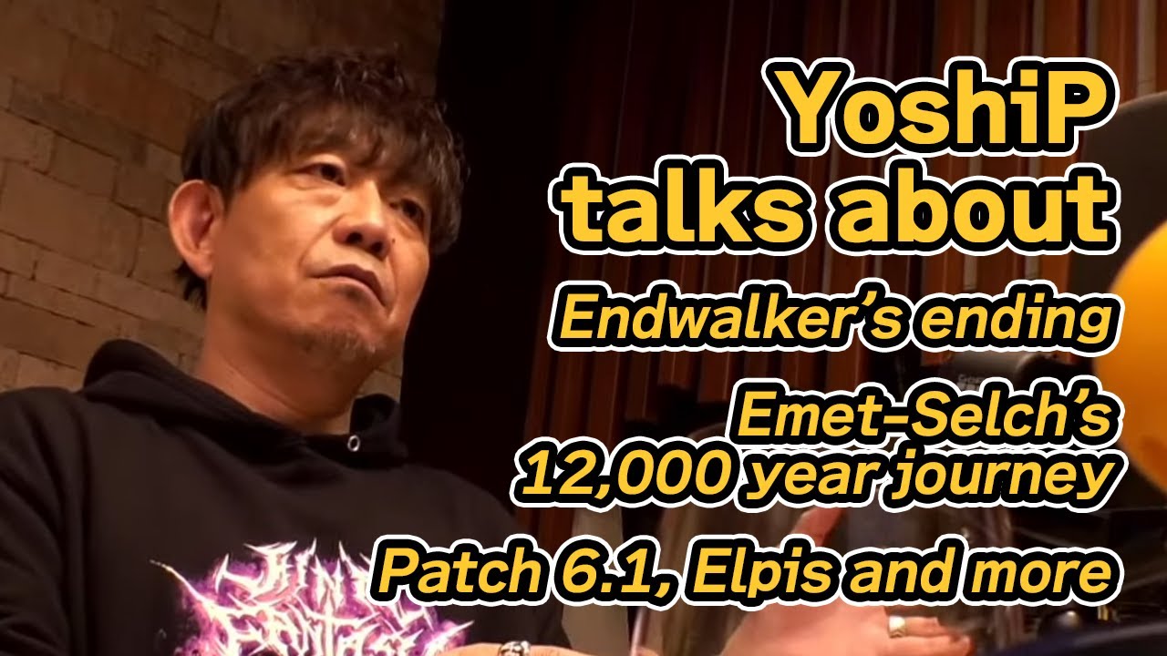 YoshiP talks about EW's Ending, Elpis, Emet-Selch's journey, 6.1 and more (EN Subs)