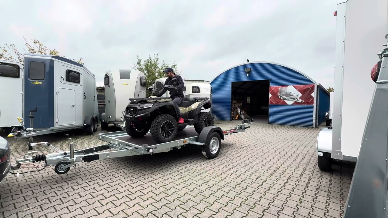 Temared Multi-Transporter für Quad‘s von @anhängerweltbecker @TemaredTrailers @ATVNationGermany 