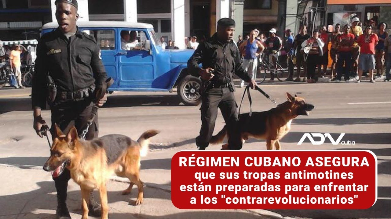 Tropas antimotines para enfrentar a los 